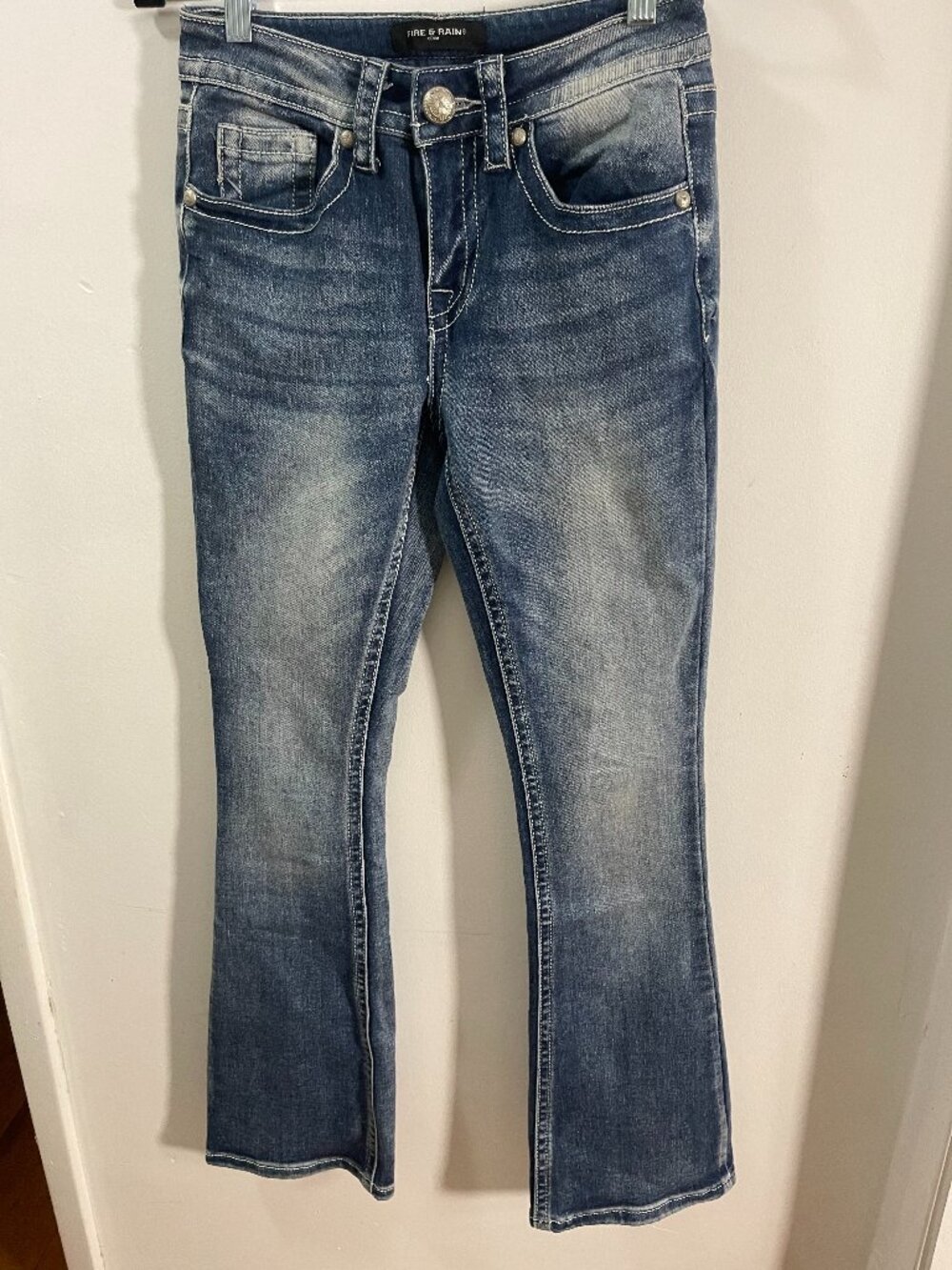 Fire & Rain Embroidered Bootcut Jeans Size 1